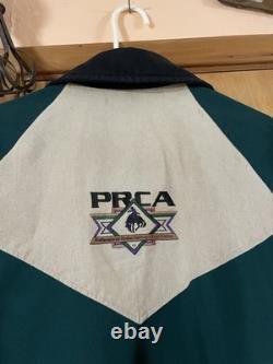 Pro Rodeo PRCA L Jacket USA Navajo Aztec Western Cowboy Bronc David James Bomber