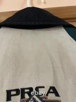 Pro Rodeo PRCA L Jacket USA Navajo Aztec Western Cowboy Bronc David James Bomber