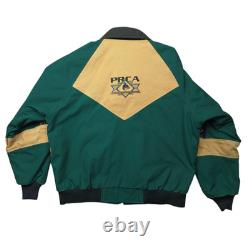 Pro Rodeo PRCA L Navajo Aztec Western Cowboy Bronc David James Bomber Jacket USA