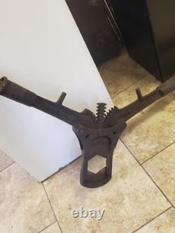 RARE 1892 ANTIQUE Large Bull Cattle Horn Clippers Dehorning Farm PA USA