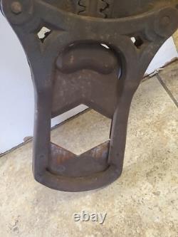 RARE 1892 ANTIQUE Large Bull Cattle Horn Clippers Dehorning Farm PA USA