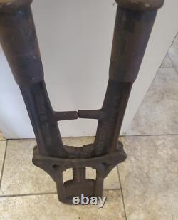 RARE 1892 ANTIQUE Large Bull Cattle Horn Clippers Dehorning Farm PA USA