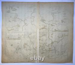 RHINE RIVER c. 1680 FREDERIK DE WIT LARGE ANTIQUE MAP 17TH CENTURY RHINE RIVER c. 1680 FREDERIK DE WIT LARGE ANTIQUE MAP 17TH CENTURY