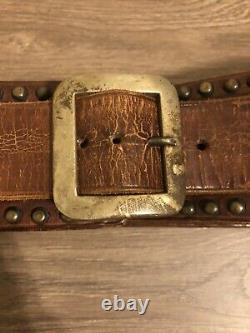 Ralph Lauren Vintage Studded Leather Belt