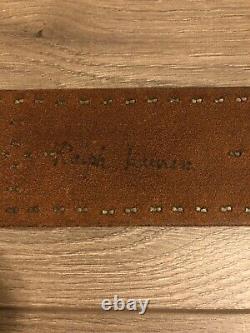 Ralph Lauren Vintage Studded Leather Belt
