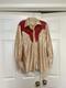 Rare 1950s H Bar C California Ranchwear Bright Gold Red Western Shirt Large