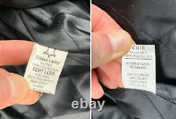 Rare 1990 Vintage Men's Cowboy Leather Jacket 90's Western Style Size L