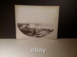 Rare! F. M. STEELE PHOTOGRAPH c1895 COWBOY CATTLE RANCH CIMARRON RIVER KANSAS