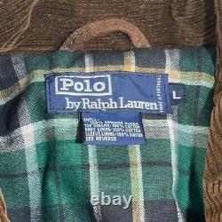 Rare Polo Ralph Lauren L/XL Suede/Leather 1990s RRL Western Motorcycle Jacket