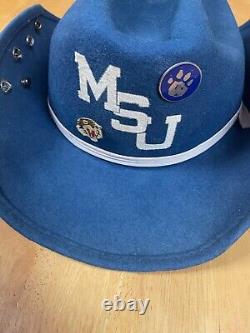 Rare Vintage Fedora Memphis State University Hat Lapel Pins Memphis Tigers