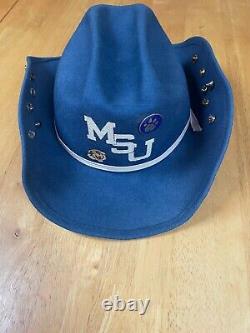 Rare Vintage Fedora Memphis State University Hat Lapel Pins Memphis Tigers