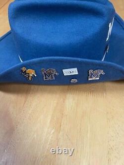 Rare Vintage Fedora Memphis State University Hat Lapel Pins Memphis Tigers