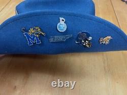 Rare Vintage Fedora Memphis State University Hat Lapel Pins Memphis Tigers