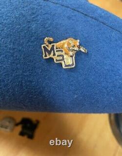 Rare Vintage Fedora Memphis State University Hat Lapel Pins Memphis Tigers