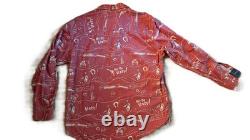 Rare Vintage Italian Sixty Jeans Western Shirt Large