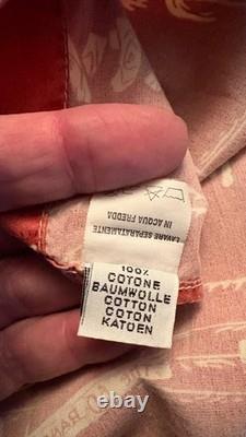 Rare Vintage Italian Sixty Jeans Western Shirt Large