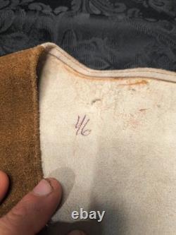 Rare Vintage Western Rooster Sued Vest