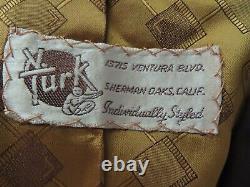 Rare unique vintage womens western nathan turk tailcoat jacket 30s 40s