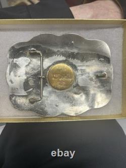 Red Bluff, Maynard, Frontier Belt Buckles Rodeo Large Ornate Wow Factor 3 Buckles