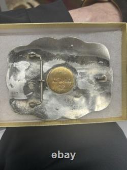 Red Bluff, Maynard, Frontier Belt Buckles Rodeo Large Ornate Wow Factor 3 Buckles