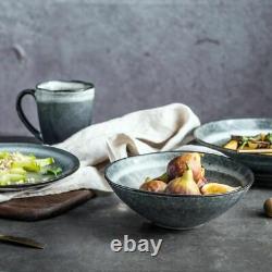 Retro Ceramic Tableware Western Steak Large Plate Soup Bowl Salad Plates Vintage