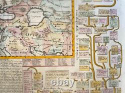 Roman Empire 1720 Chatelain Large Antique Map 18th Century
