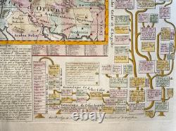 Roman Empire 1720 Chatelain Large Antique Map 18th Century