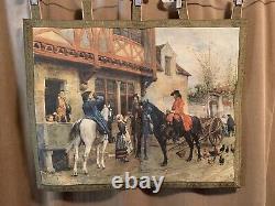 Rosel Erzeugnisse Tapestry Wall Hanging Made in Western Germany 25 x 29