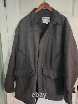 Schaefer Outfitter Men's L Jacket Gray Ranch Coat Made In Texas