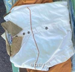 Schaefer Outfitter Original Drifter Coat Canvas Western Jacket Bone White Large