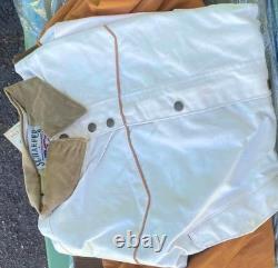 Schaefer Outfitter Original Drifter Coat Canvas Western Jacket Bone White Large