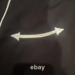 Scully Western Country Pearl Snaps White Piping Shirt Adult Large Black Vintage