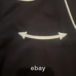 Scully Western Country Pearl Snaps White Piping Shirt Adult Large Black Vintage