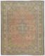 Semi-Antique Muted Distressed Vintage Oriental Rug Extra Large Carpet 10X13 ft