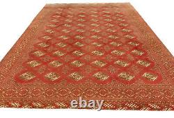 Semi Antique Tribal Design Large 8'5X10'7 Hand-Knotted Oriental Rug Wool Carpet