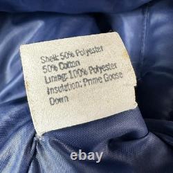 Ski Levis Mens Vintage Western Jacket Size L Denim Goose Down Filled Rancher 70s