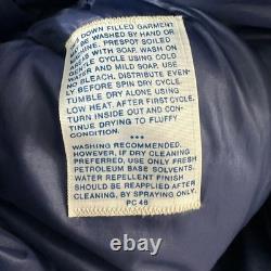 Ski Levis Mens Vintage Western Jacket Size L Denim Goose Down Filled Rancher 70s