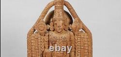 South India Vishnu hardwood Large Antique Statue Tirupati Indian Hindu Mysore