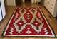 Southwestern Navajo Ganado Rug Handmade Antique Native American Wool Large Rugs