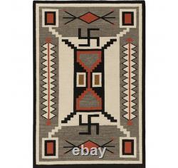 Southwestern Navajo Ganado Rug Handmade Antique Native American Wool Large Rugs