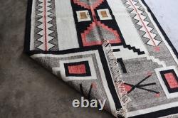 Southwestern Navajo Ganado Rug Handmade Antique Native American Wool Large Rugs