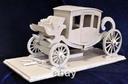 Stagecoach Large All Wood Western Replica Handmade Coach Carriage