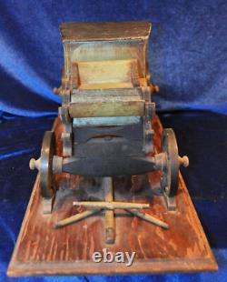 Stagecoach Replica Large All Wood Western Model Handmade