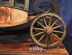 Stagecoach Replica Large All Wood Western Model Handmade