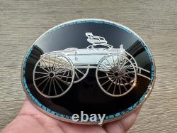 Super Large Johnson & Held, Ltd Handcrafted Vintage Buggy Wagon Belt Buckle