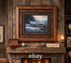 Ted Blaylock HARD PULL TO OURAY Framed Print Rio Grande Railroad Colorado 38x44