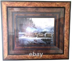 Ted Blaylock HARD PULL TO OURAY Framed Print Rio Grande Railroad Colorado 38x44