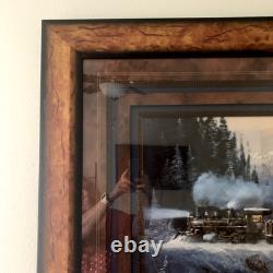 Ted Blaylock HARD PULL TO OURAY Framed Print Rio Grande Railroad Colorado 38x44