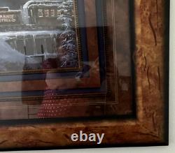 Ted Blaylock HARD PULL TO OURAY Framed Print Rio Grande Railroad Colorado 38x44