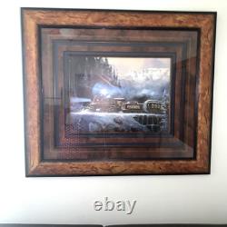 Ted Blaylock HARD PULL TO OURAY Framed Print Rio Grande Railroad Colorado 38x44